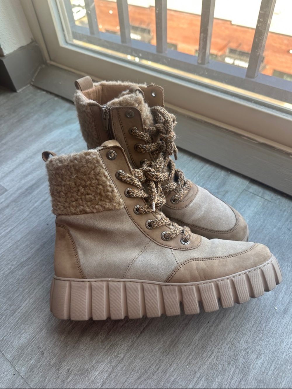 Genuine Suede Gabor boots